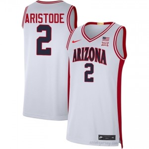 Dwayne Aristode Wildcats #2 Men White Basketball High School Basketball Jersey | Stitched Game-Ready Gear 49207970