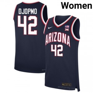 Sven Djopmo #42 Arizona Wildcats Women Navy Basketball Jersey | NCAA-Licensed Embroidered 17694839