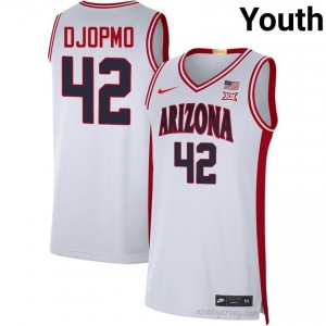 Sven Djopmo #42 Youth White AZ Wildcats High School Basketball Jersey | Licensed Premium 59823959